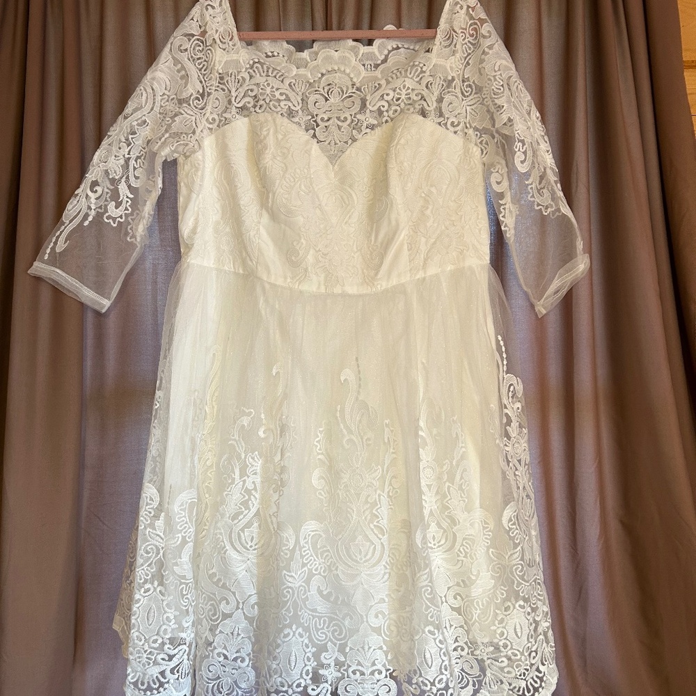 Wedding Dress - tea length